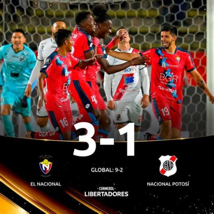 CD El Nacional - CA Nacional Potosí, Feb 16, 2023 - Copa Libertadores - Statistics