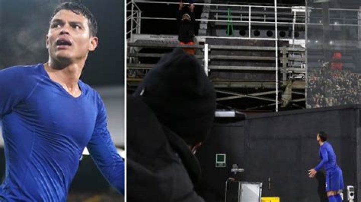 Chelsea defender Thiago Silva faces FA rap as he breaks coronavirus rules by throwing shirt to workman at Fulham