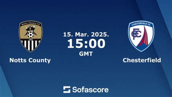 Chesterfield vs. Notts County Historical Head-to-Head