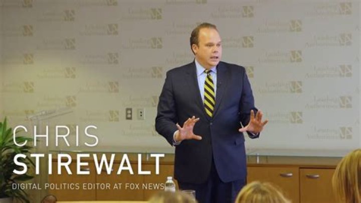 Chris Stirewalt's Wiki Biography, age, wife, family, religion. Gay?