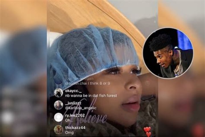 Chrisean Rock Goes on IG Live During Labor With Blueface's Baby