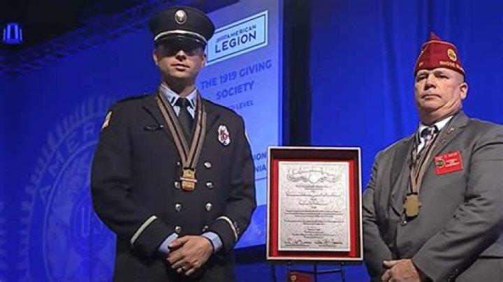 Clinton firefighter earns national American Legion award