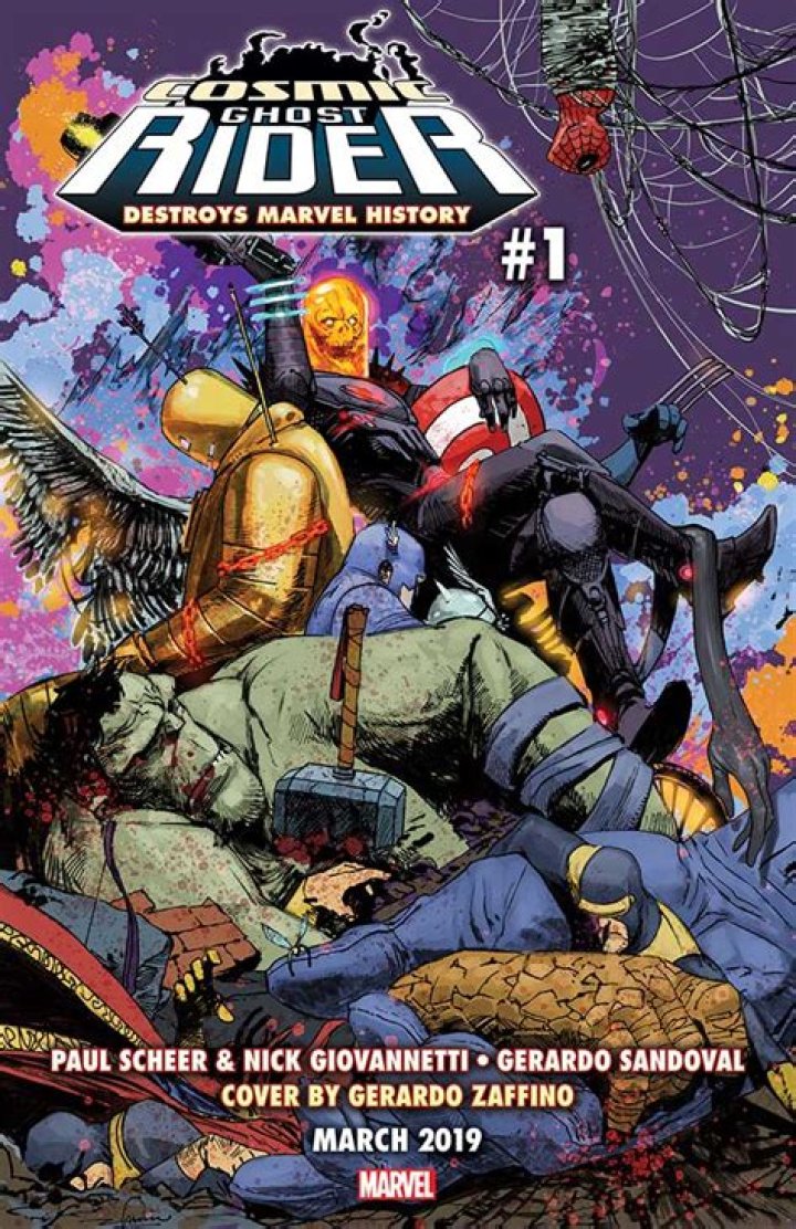 Cosmic Ghost Rider Destroys The Marvel Universe