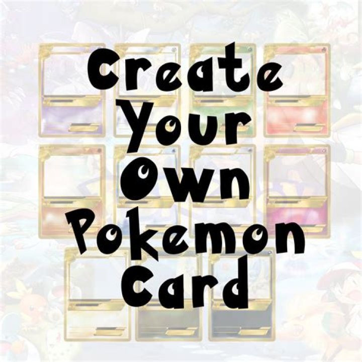 Create Your Own Custom Pokemon Card For Free!