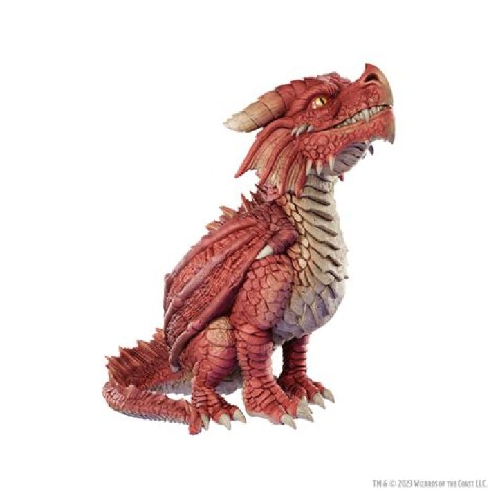 D&D Red Dragon Wyrmling Foam Figure Announced by WizKids (Exclusive)