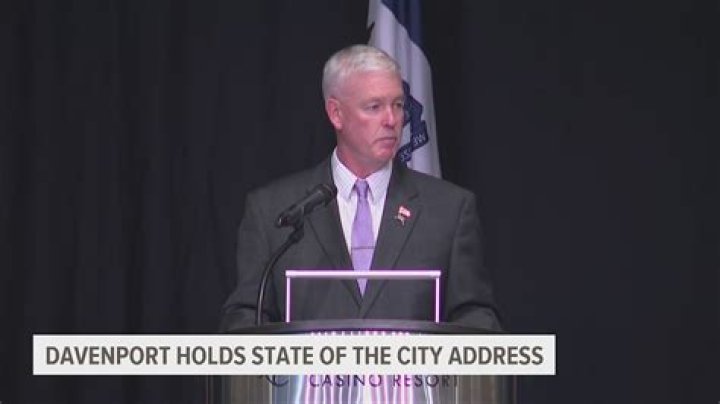 Davenport mayor gives ‘State of the City’ address