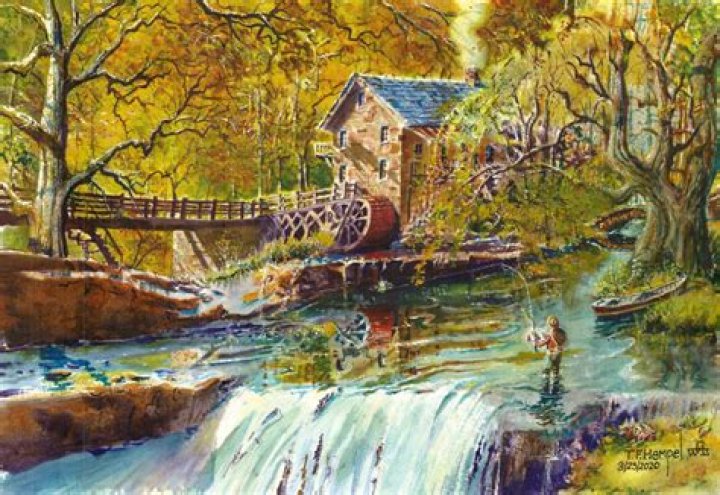 Davenport watercolorist Tom Hempel to display works in Bishop Hill