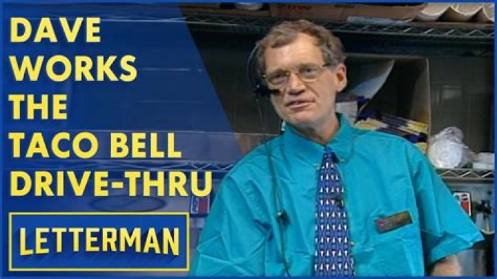 David Letterman's Taco Bell Sketch Is Still One Of The Funniest Things To Happen To Late Night Comedy — VIDEO