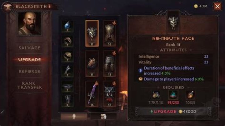 Diablo Immortal: How to Upgrade Gear