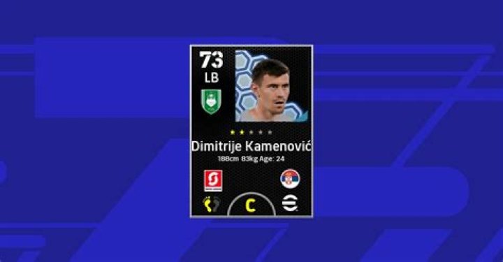 Dimitrije Kamenović - Player profile 23/24