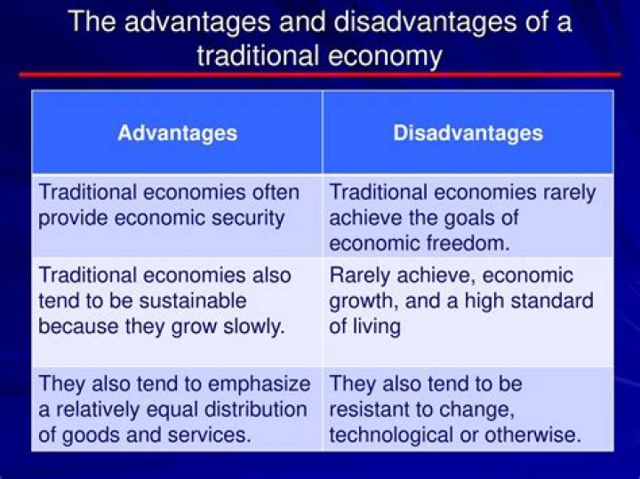 Disadvantages Of Traditional Economy: Understanding The Limitations