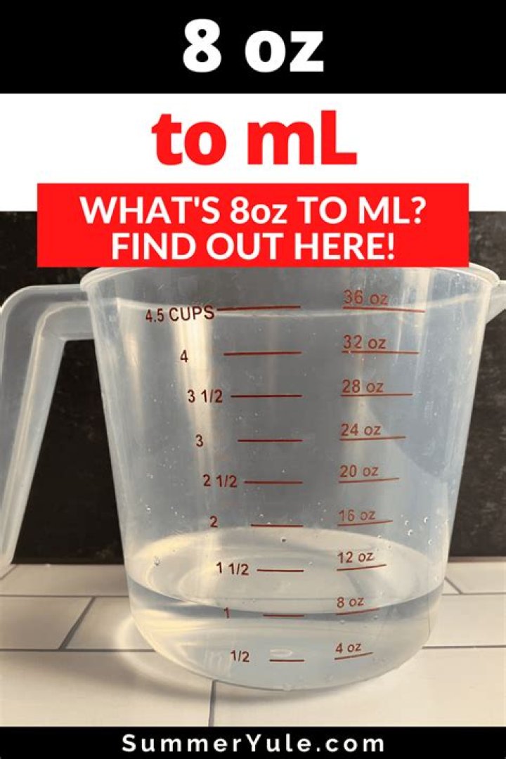 Does 8 oz of ice equal 8 oz of water?