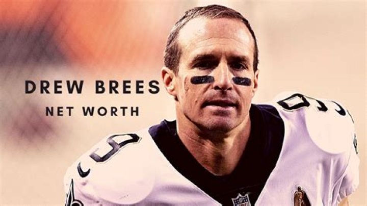 
Drew C. Brees
Net Worth
