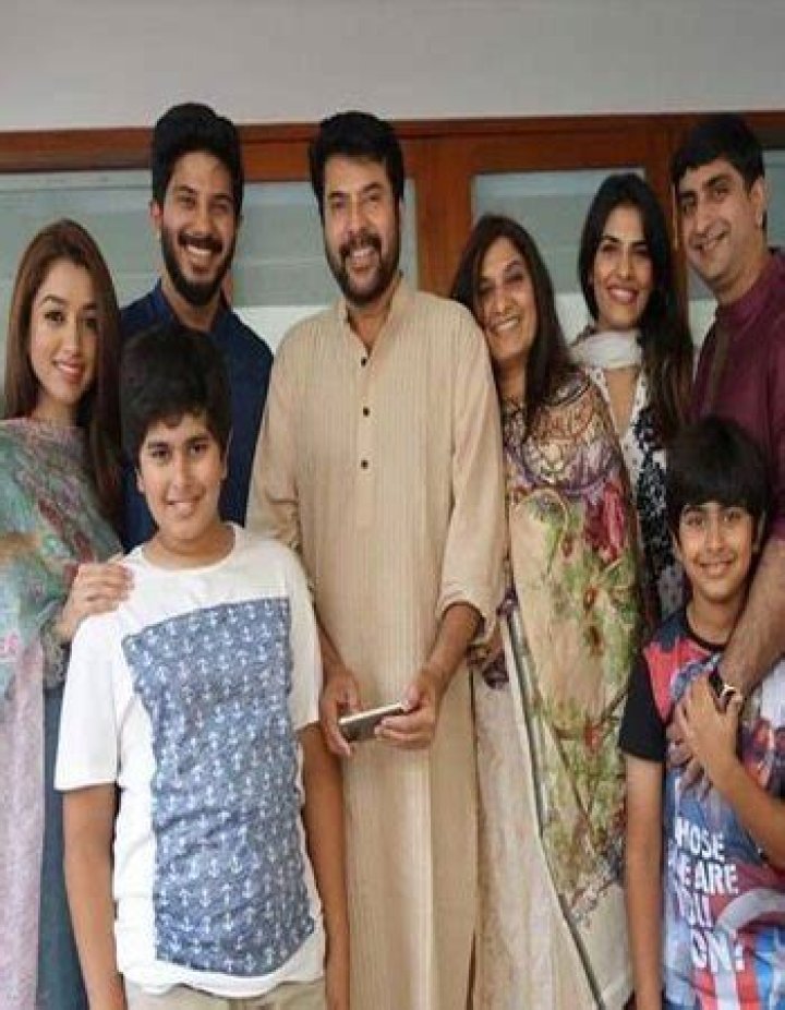 Dulquer Salmaan family pics