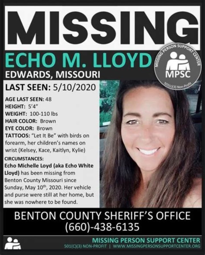 Echo Lloyd: Found or Missing? Is She Dead or Alive?