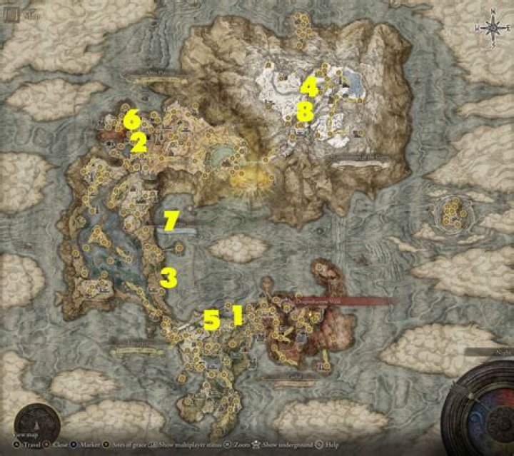 Elden Ring: All Deathroot Locations