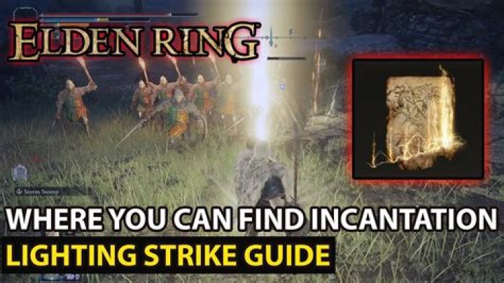 Elden Ring: How To Get The Lightning Strike Incantation