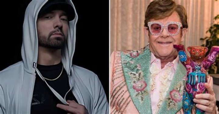 Eminem’s Wedding Gift to Elton John Revealed
