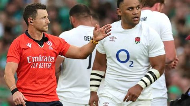 England face Rugby World Cup selection blow as Billy Vunipola is SENT OFF for dangerous tackle in mauling by Ireland