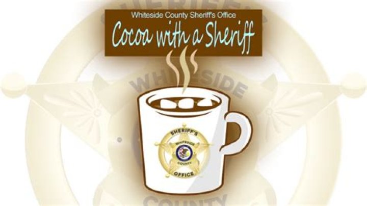 Enjoy Cocoa with a Sheriff with the Whiteside County Sheriff’s Office