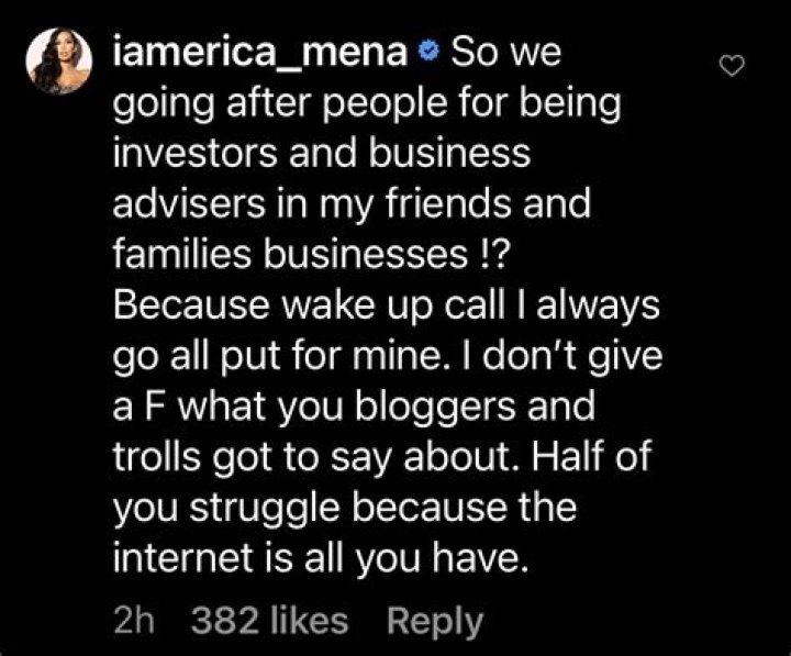 Erica Mena Responds After Being Called Out as the Real Owner of a Company Marketed as a Black-Owned Business