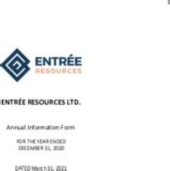 
ERLFF
Entree Resources Ltd. Compare

