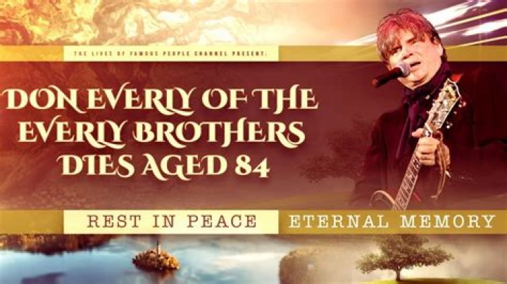 Everly Brother, Don Everly, Passes Away Aged 84