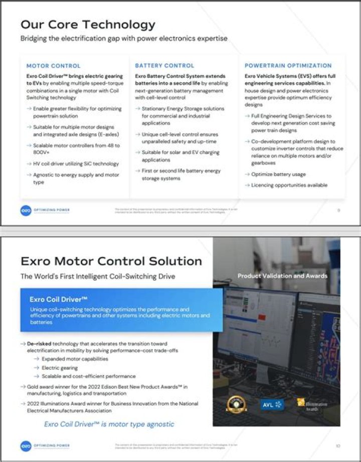 
EXRO
Exro Technologies Inc Compare
