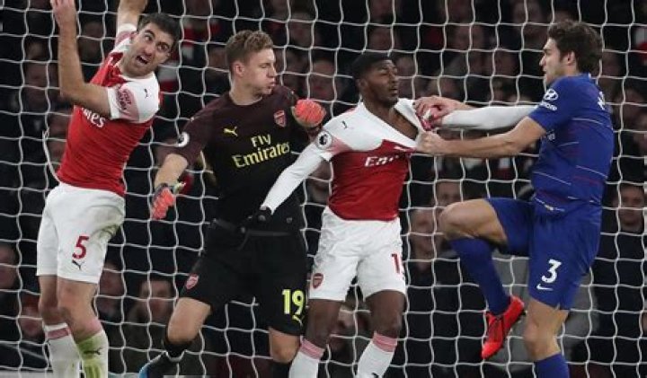 Fans call for Alonso to be banned for 'gouging Maitland-Niles' eyes' in Chelsea loss to Arsenal