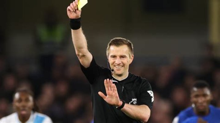 Fans jokingly dub referee Michael Salisbury 'our old PE teacher' after hilarious gaffe in Chelsea's 2-1 win over Palace