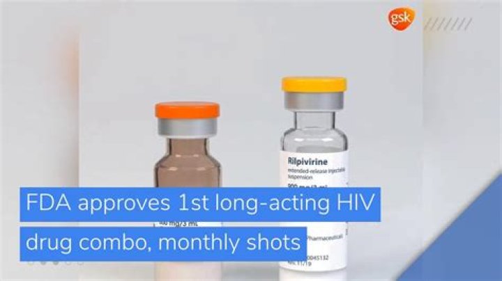 FDA approves 1st long-acting HIV drug combo, monthly shots