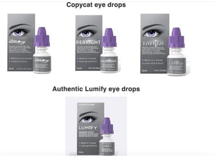 FDA warns of contaminated copycat eye drops