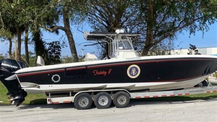 Feel the need for speed? Late president’s 75-mph speedboat is up for auction
