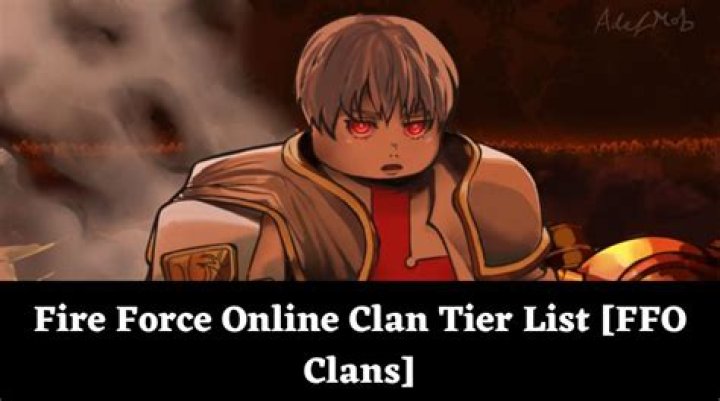 Fire Force Online Clan Tier List: Best Clans Ranked