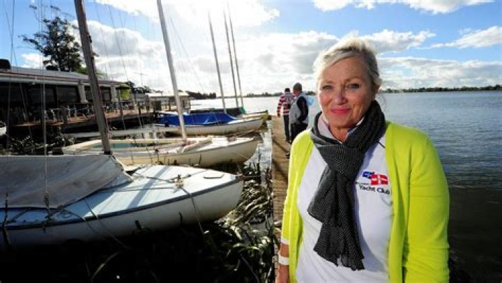 First Female Commodore of the Lindsay Park Yacht Club