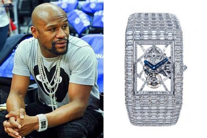 Floyd Mayweather Shows Off $18M 'Billionaire Watch'