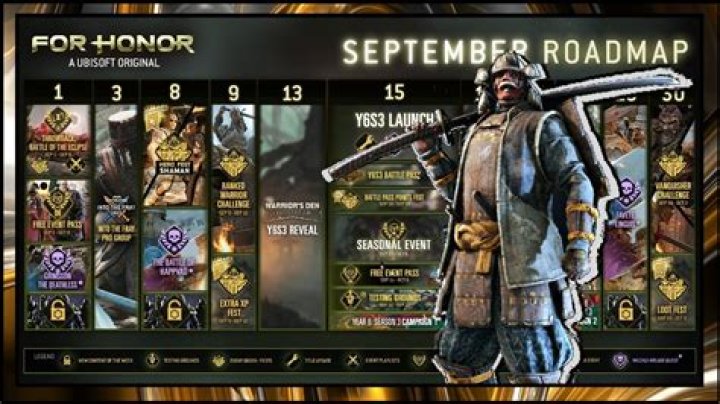 For Honor September 23 Update Patch Notes