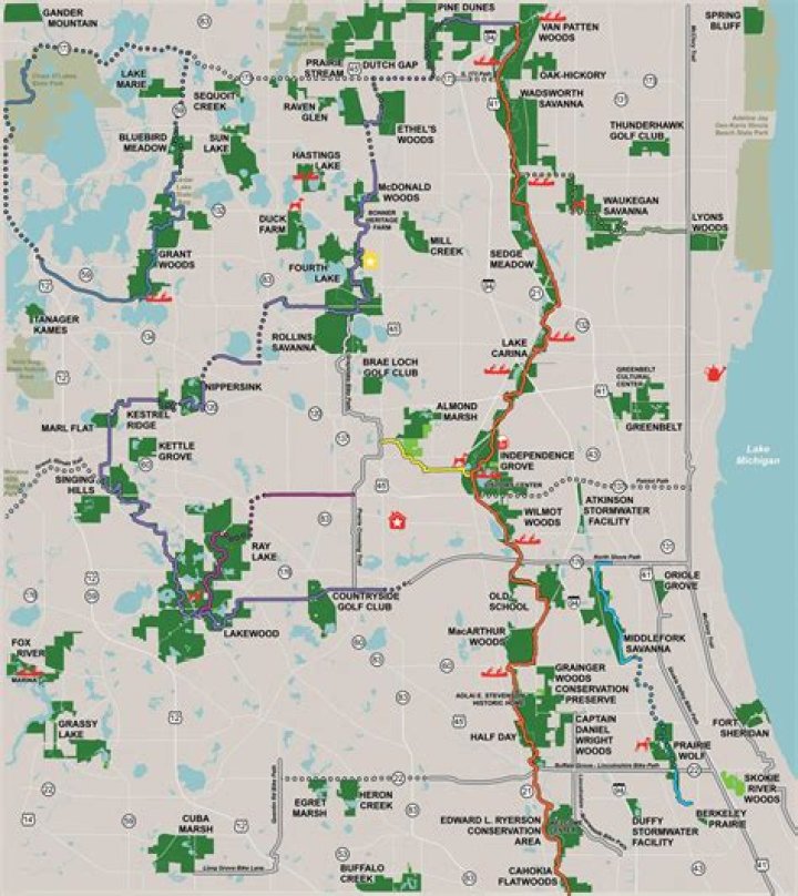 Forest Preserve District receives $200k grant for bike trails, campgrounds
