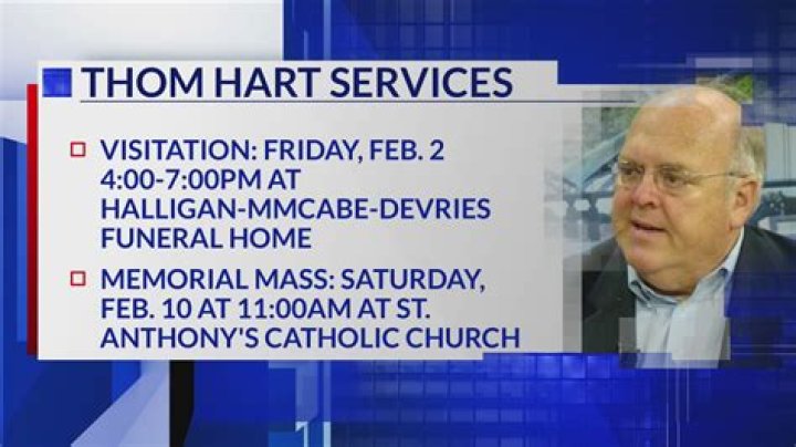Former Davenport mayor Thom Hart dies