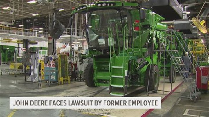 Former employee files suit against Deere