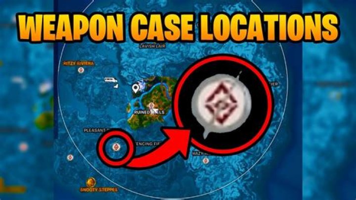 Fortnite Weapon Case locations | Where to find Chapter 5 weapon cases