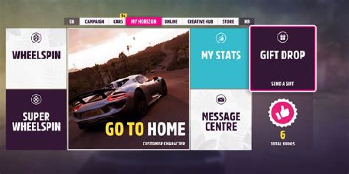 Forza Horizon 5: How to Gift Cars