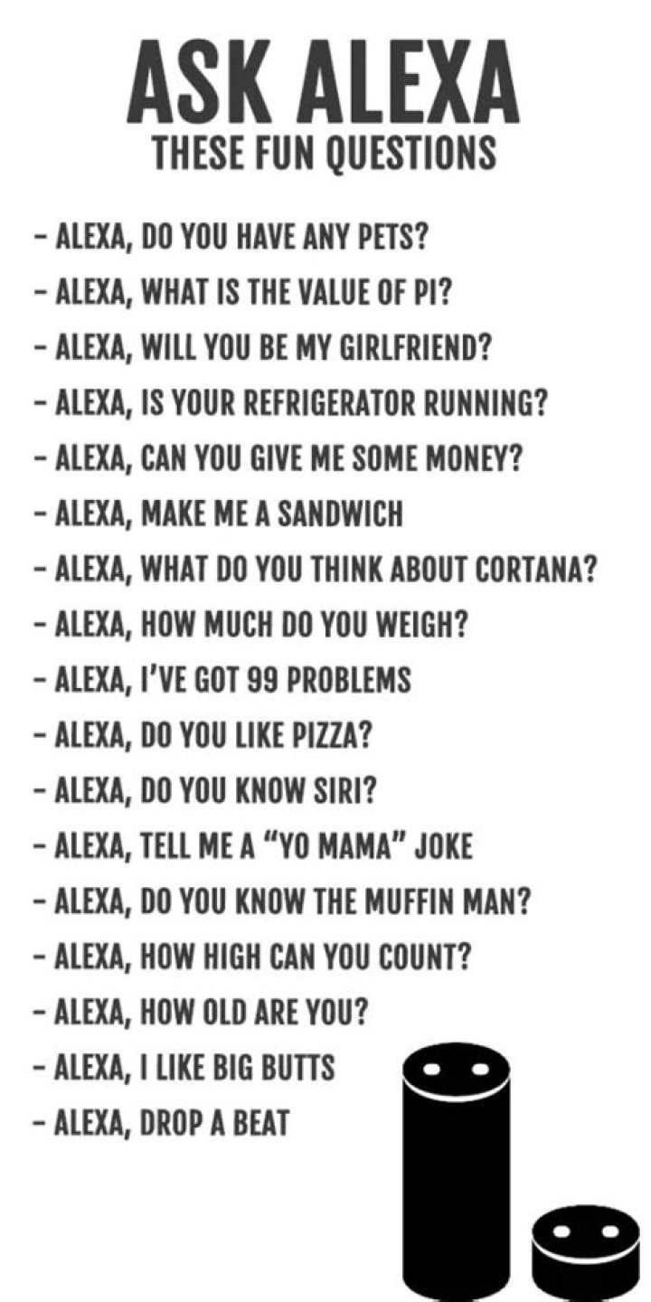 Funny things to ask Alexa