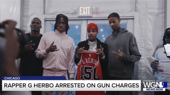 G Herbo Arrested for Unlawful Use of Weapon