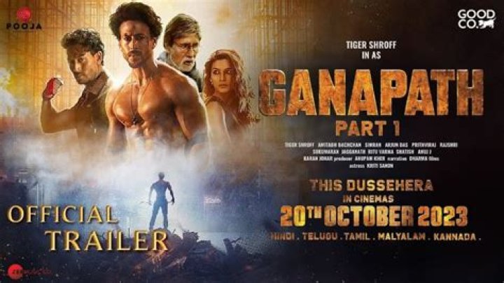 Ganapath Movie (2023) - Release Date, Cast, Trailer, Review and Other Details