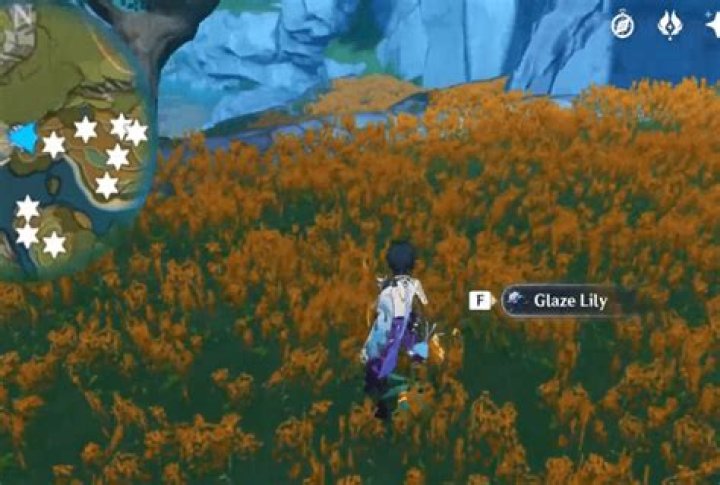 Genshin Impact: Where to Find Glaze Lily