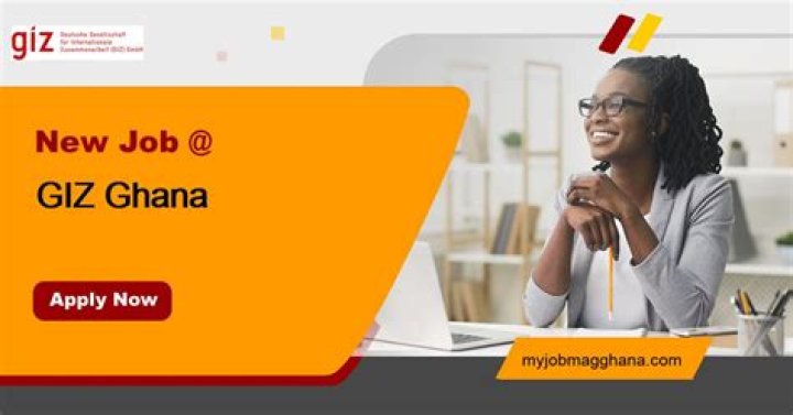 GIZ Ghana Jobs 2024 | Apply Here