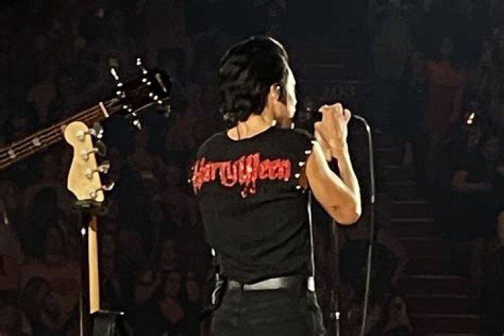 Harry Styles' Halloween 2022 costume as Danny Zuko at Harryween is melting hearts