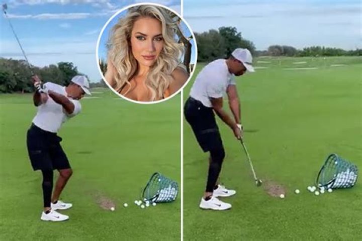 ‘He’s winning another major’ - Golf beauty Paige Spiranac in awe of Tiger Woods as he hits first ball since car accident