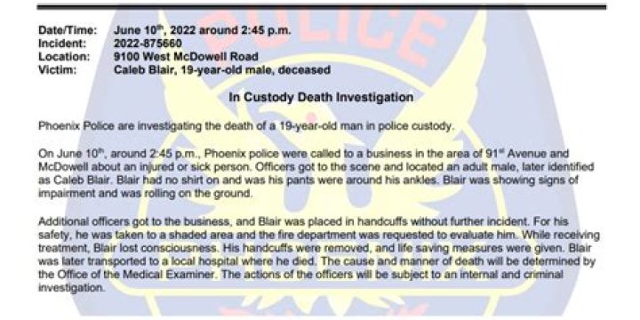 ‘He Was Clearly In Medical Distress’: Black Phoenix Man Dies In 112-Degree Heat on Gas Station Pavement While Being Ignored By Dozens of Bystanders